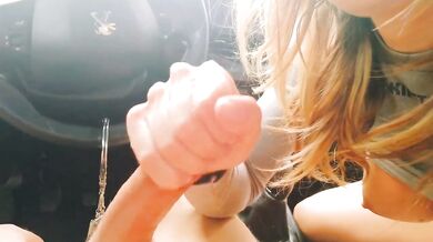 Blonde Amateur Swallows Big Cum Gushing