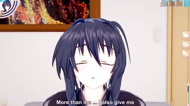 Akeno Himejima And Issei Destroyed In Titjob Creampie Blast