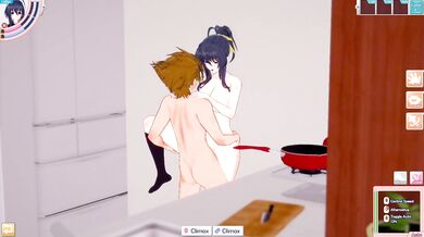 Akeno Himejima And Issei Destroyed In Titjob Creampie Blast