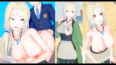Tsunade Destroyed By Big Tits Bukkake And Creampie 3DCG Hentai Game Koikatsu Handjob
