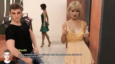Hot Milf Mom Destroyed By Horny Temptations While Shopping In HD Cartoon