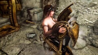 Mjoll's Lost Sword Part 2 Butt Big Boobs Rough Fuck Machine Skyrim Mod