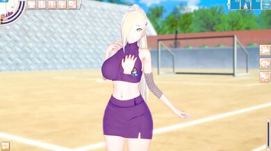 Destroyed Naruto Ino Yamanaka Big Tits 3D Hentai Koikatsu