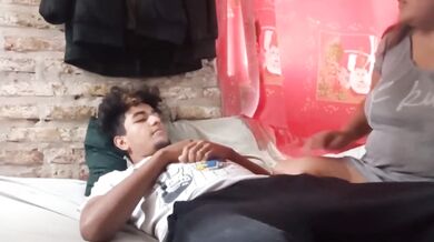 Destroyed Gushing Choked Brunette Warmed Up His Giant Ass