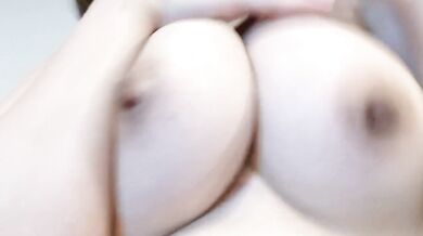 Busty Japanese Amateur Titfuck Close Up Gushing Choked Orgasm
