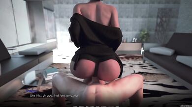 Reclaiming the Lost Adult Visual Novel Gameplay Destroyed Gushing MILF Brunette Cartoon HD Porn