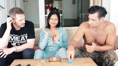 Rough Double Teaming Big Ass Latina Milf on Game Podcast Maya Lynn