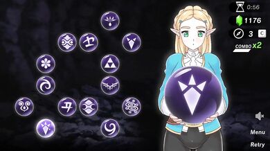 Zelda Hentai Lets Play Destroyed By Big Boobs And Butt