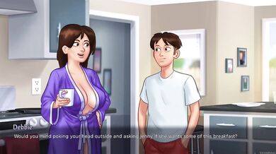 Summertime Saga 31 PC Playthrough With MILF Big Tits Cumshot