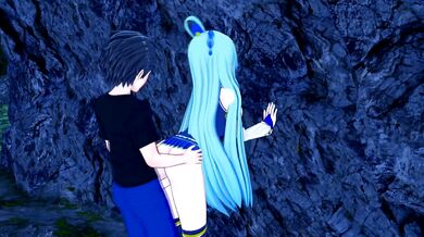 Aqua Konasuba Destroyed Gushing Blowjob Doggy In Cave Big Tits Big Ass Exclusive HD Hentai