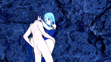 Aqua Konasuba Destroyed Gushing Blowjob Doggy In Cave Big Tits Big Ass Exclusive HD Hentai