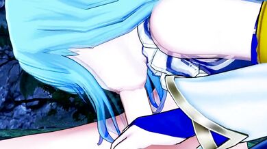 Aqua Konasuba Destroyed Gushing Blowjob Doggy In Cave Big Tits Big Ass Exclusive HD Hentai