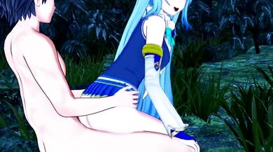 Aqua Konasuba Destroyed Gushing Blowjob Doggy In Cave Big Tits Big Ass Exclusive HD Hentai
