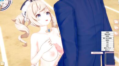 Destroyed Barbara Big Tits Genshin Impact Hentai Koikatsu 3DCG Creampie Blowjob