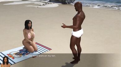 Cheating Wife Almost Caught Getting BBC Destroyed Outdoors Gushing
