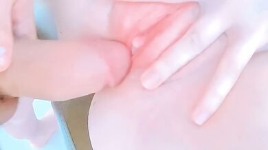 First Deep Throat Destroyed Gushing Pink Pussy Tight Innie Pinay College Amateur Creampie