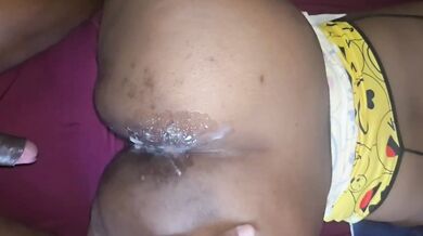 Ebony BBW Thick Curvy Clit Playing Cum Load Huge Cumshot Compilation