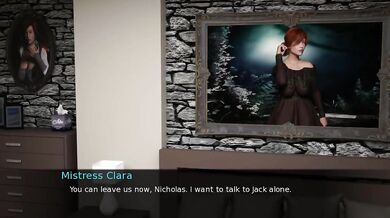 Dusklight Manor Ep 3 Milf Mistress Destroyed By Big Cock Butler Spying POV