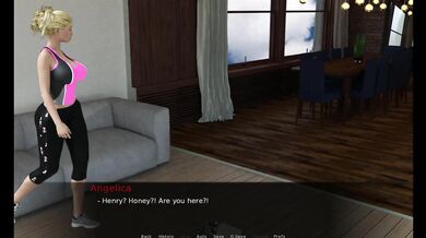 Horny Cheating Housewife Destroyed By Hot MILF In Erotic Visual Novel Game