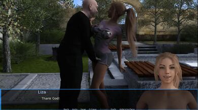 Liza Destroyed Gushing Choked Silly Girl Public Park Ep 15