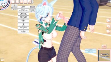 Shinon ALO Big Tits Destroyed By Rough Sex In Koikatsu 3DCG Hentai