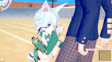 Shinon ALO Big Tits Destroyed By Rough Sex In Koikatsu 3DCG Hentai