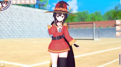 Destroyed Big Tits Konosuba Megumin Koikatsu 3DCG Cumshot Gushing Choked