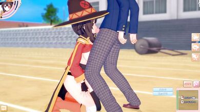 Destroyed Big Tits Konosuba Megumin Koikatsu 3DCG Cumshot Gushing Choked