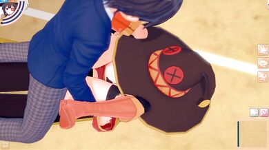Destroyed Big Tits Konosuba Megumin Koikatsu 3DCG Cumshot Gushing Choked
