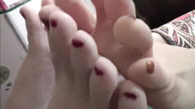 Frangelica Dagon Destroyed By Dick Between Chubby Feet Pawg Blonde BBW Amateur Foot Love Heaven