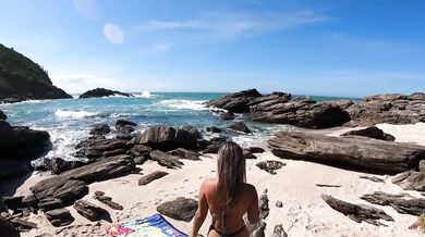Hot Blonde Latina Teen Big Ass Public Beach Glamour Amateur Destroyed