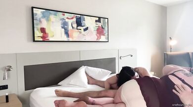 HOTMESSJESSXXX Returns For New Verified FFM Threesome Sex With Chubby Mom MILF Big Tits And Butt Doggystyle Spanking Lingerie