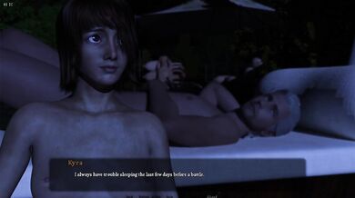 After the Inferno 3d Visual Novel Playthrough Destroyed Brunette Big Boobs Doggystyle Joystick Cinema