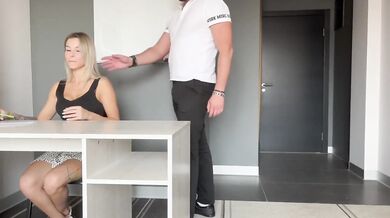 Boss Fucks Assistant Blonde Secretary Blowjob Pussy Cumshot Office Sex