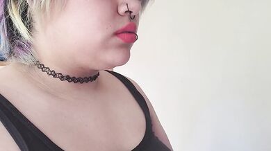 Chubby Latina Smoking Kink Destroyed By Coughing Choked HD POV Solo