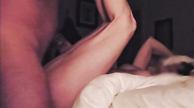 Virginia Earl amateur hotwife bi couples destroyed gushing choked big dick