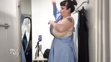 Big Bust Plus Size Try On Haul Apron Belly Struggles Exclusive Verified Models