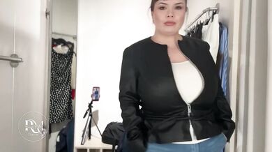 Big Bust Plus Size Try On Haul Apron Belly Struggles Exclusive Verified Models