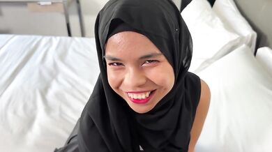 Hijab Maid Blowjob POV Destroyed Gushing Asian Cosplay Exclusive