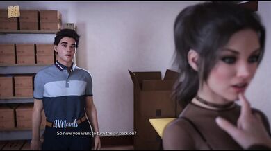 Fresh Brunette Cock Destroyed Pussy In Doggystyle 3D Visual Novel Walkthrough