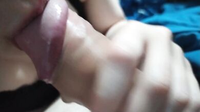 Extreme Close Up Blowjob With Cum In Mouth And Swallow Teen Hardcore POV