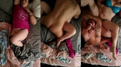 Sexy Babysitter Moans Loud While Tight Pussy Gets Pound by Tattoo Latin Thug