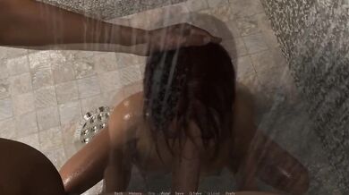 Wild Wife And Ex Slut Destroyed By Big Cock In 3d Cartoon Threesome Cumshot