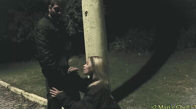 Latin Blonde Amateur Fucked on Street Filmed Gushing Big Ass Choked Outside Real Sex Destroyed