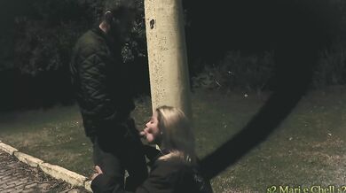 Latin Blonde Amateur Fucked on Street Filmed Gushing Big Ass Choked Outside Real Sex Destroyed