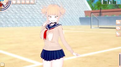 Koikatsu Himiko Toga Big Tits Destroyed Gushing Creampie Blowjob Bukkake 3DCG Hentai