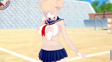 Koikatsu Himiko Toga Big Tits Destroyed Gushing Creampie Blowjob Bukkake 3DCG Hentai