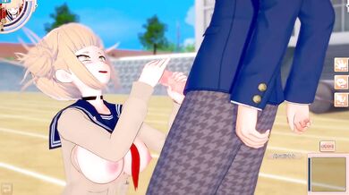 Koikatsu Himiko Toga Big Tits Destroyed Gushing Creampie Blowjob Bukkake 3DCG Hentai