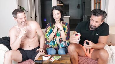 UNO Showdown with Isabel Love & Richard Glaze Destroyed Gushing Choked