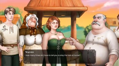 Princess Tit Job Destroyed by Big Cock Blonde Elf with Big Tits and Big Ass Butt